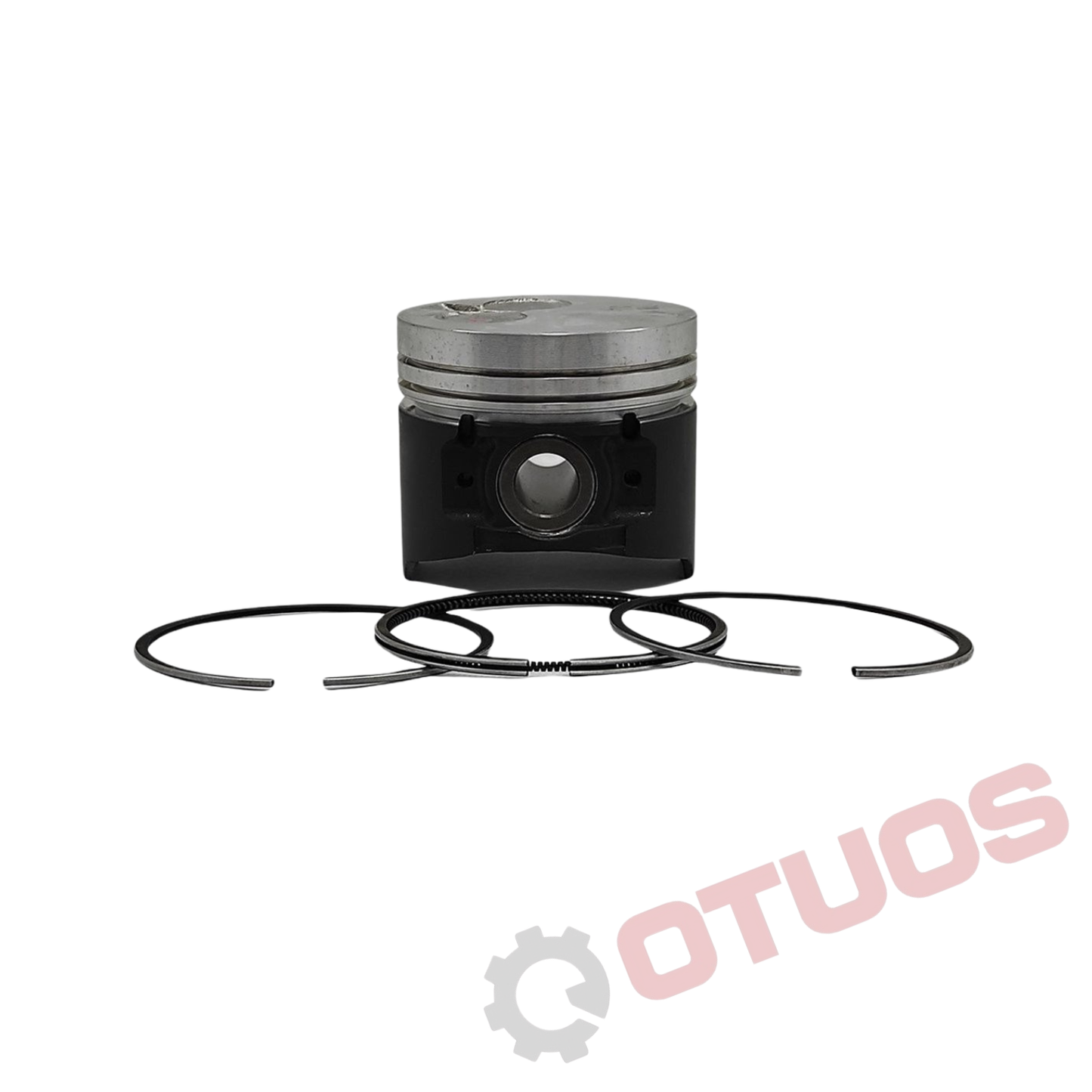 Pistão + Segmentos Yanmar — 2TNV70 / 3TNV70 / 2YM15 / 3YM20 (70 mm)