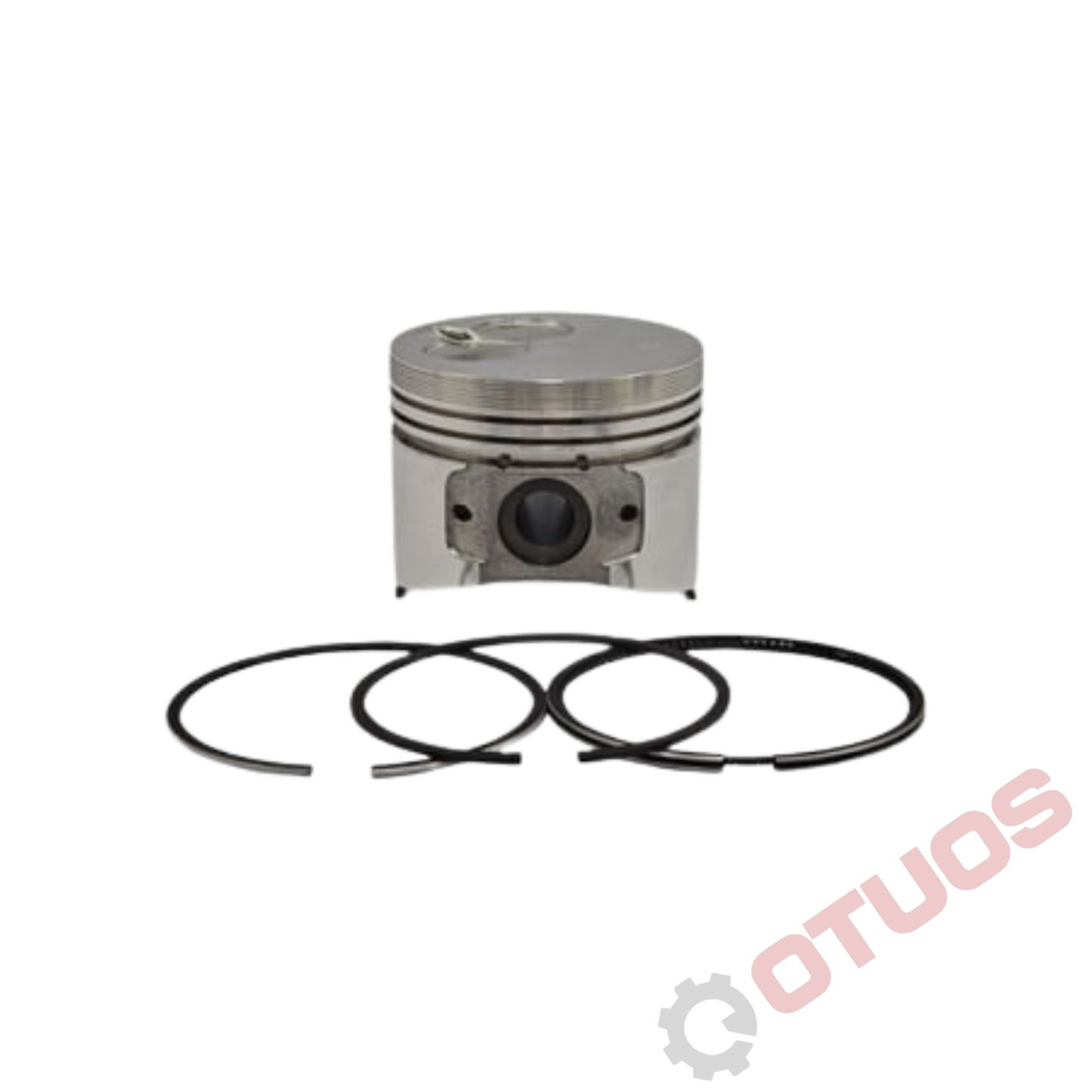 Pistão + Segmentos Yanmar — 3TNE74 (74 mm)