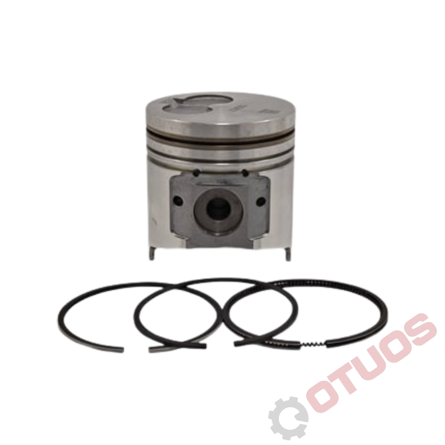 Pistão Long Type + Segmentos Yanmar — 4TNE94 / 4D94E (94 mm)