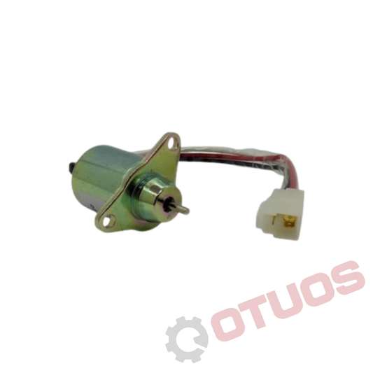 Solenoide de Corte de Combustível (Stop Solenoid) Yanmar — 3TNE68 / 3TNV70 / 3TNV76 / 3TNE84 / 3TNE88 / 4TNV98L / 4TNV106