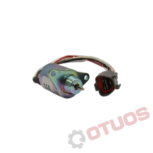 Solenoide de Corte de Combustível Yanmar — 3TNV84 / 3TNV88 / 4TNV84 / 4TNV88 / 4TNV94 / 4TNV98