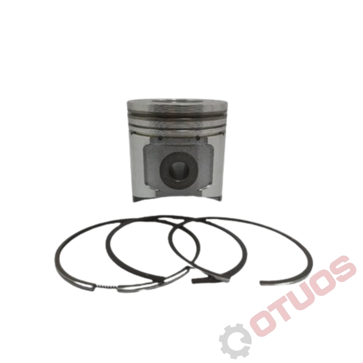 Pistão + Segmentos Yanmar — 4D106 / 4TNV106 (106 mm)