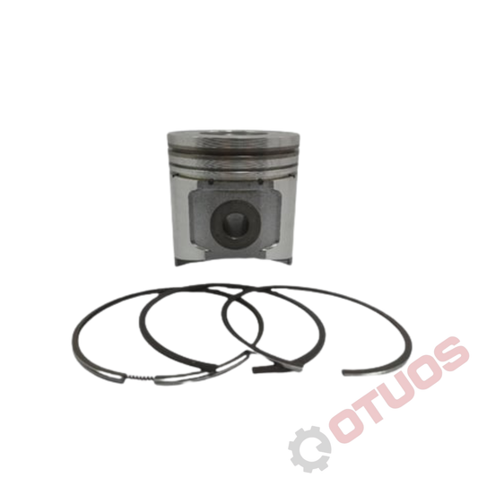 Pistão + Segmentos Yanmar — 4D106 / 4TNV106 (106 mm)