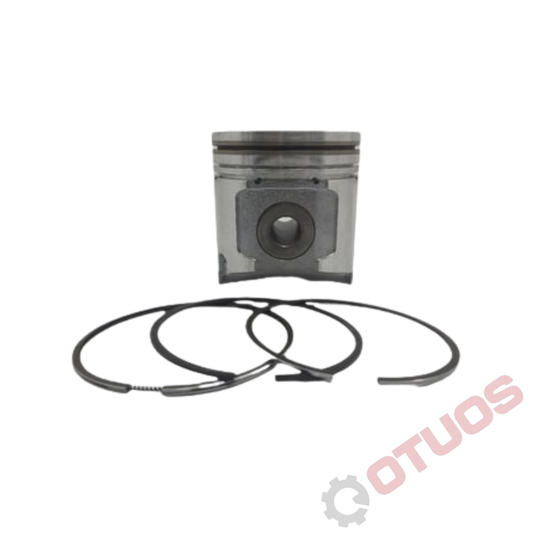 Pistão + Segmentos Yanmar — 4TNE106T (106 mm)