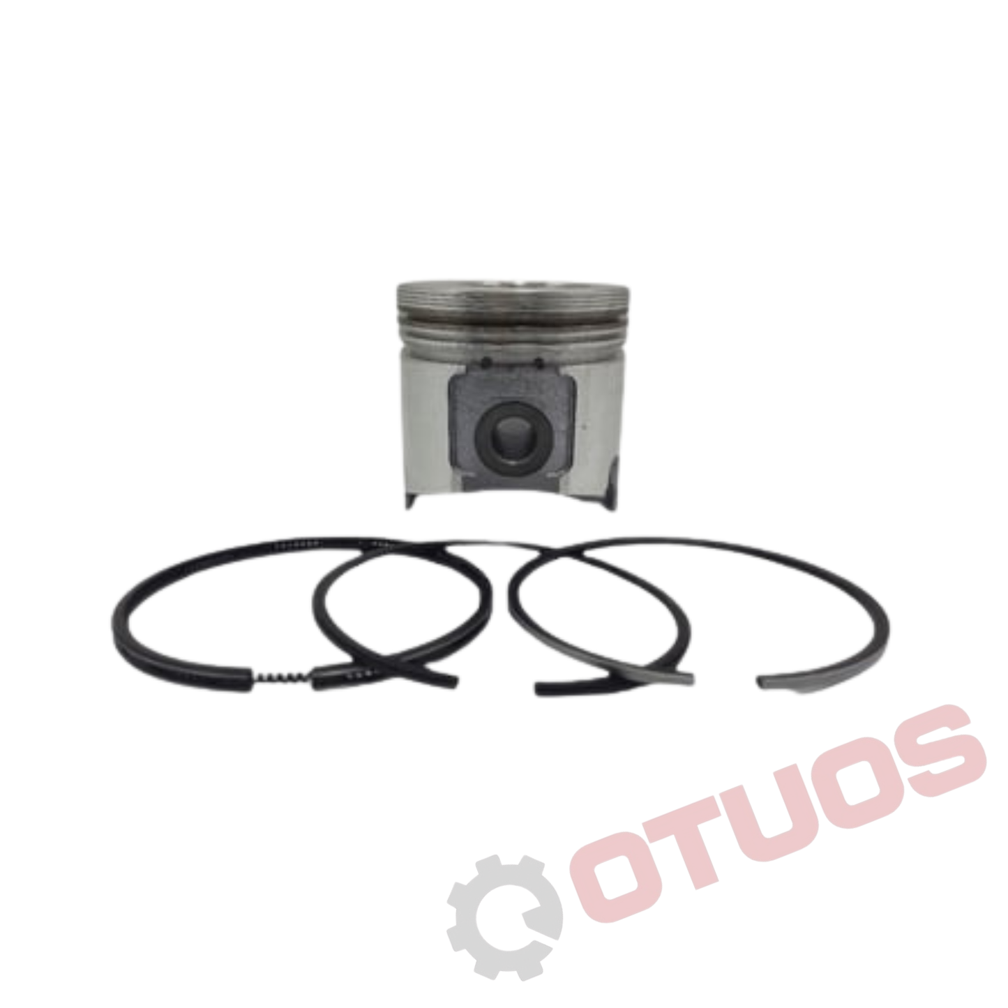 Pistão + Segmentos Yanmar — 3TNE84 / 4TNE84 (84 mm)