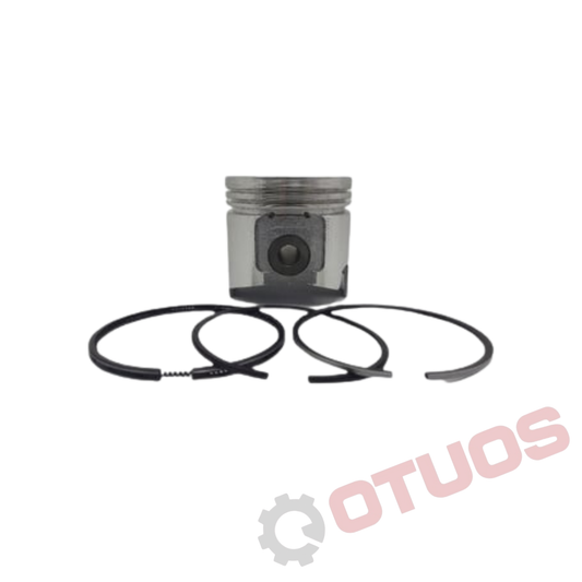 Pistão + Segmentos Yanmar — 3TNE88 / 4TNE88 / 3TNC88 / 4TNC88 (88 mm)