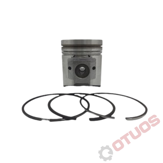 Pistão + Segmentos Yanmar — 4TNE92 (92 mm)