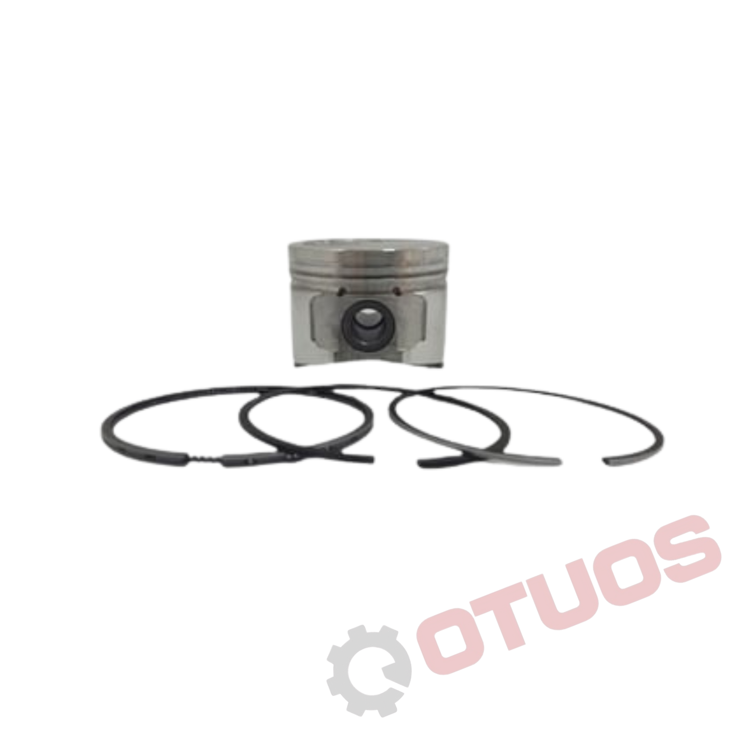 Pistão + Segmentos Yanmar — 2TNE68 / 3TNE68 (68 mm)