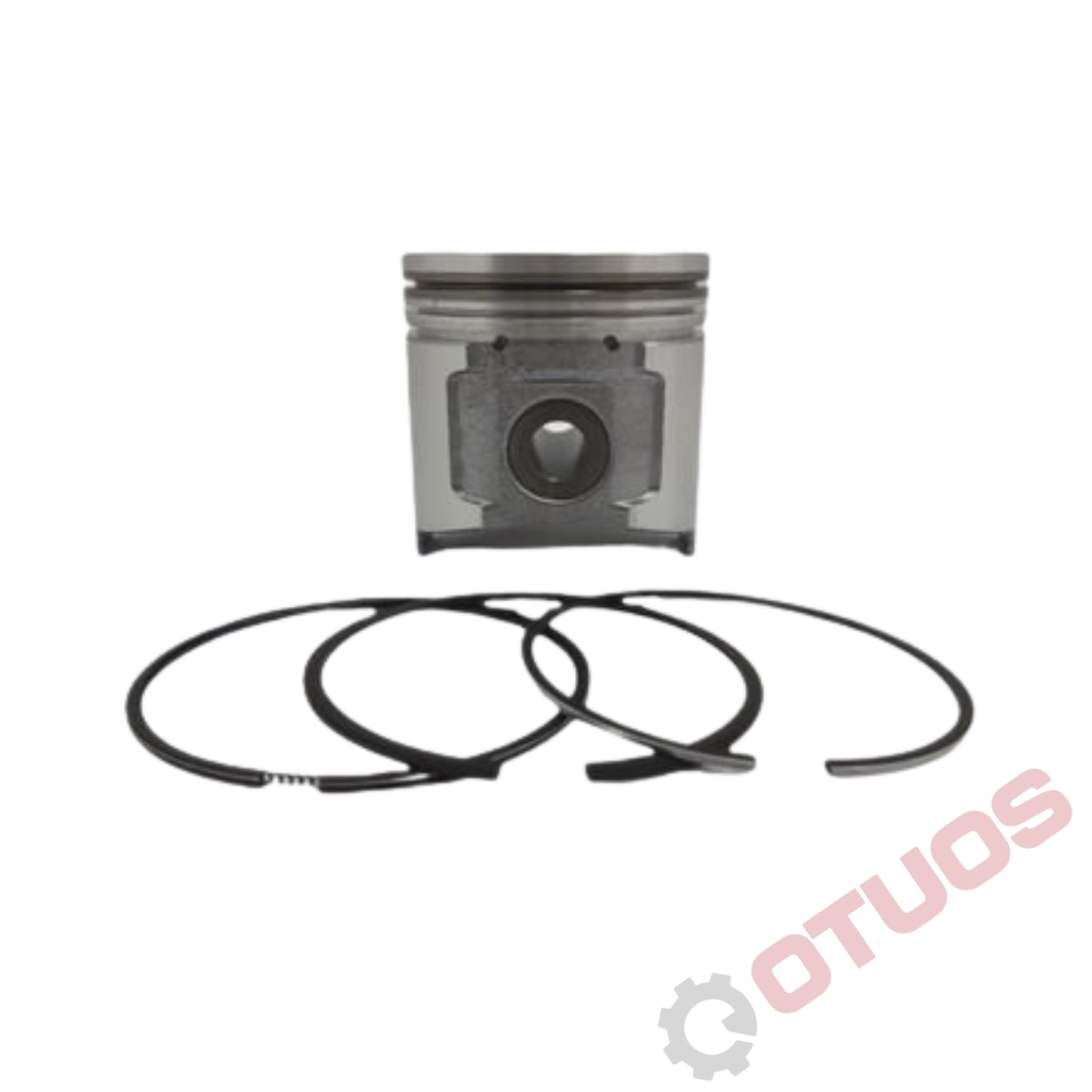 Pistão + Segmentos Yanmar — 4TNE98D / 4D98E (98 mm)